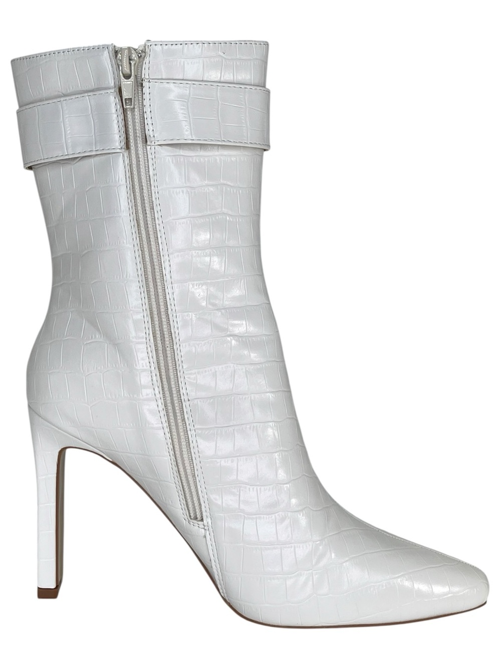 Journee Collection Elaine Faux Leather Heeled Womens Ankle Boots Size 9.5M - Picture 5 of 11
